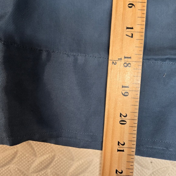 Cinq a Sept Dale Ruched Sleeve Jacket Blue Corn Cupro Size 4 Designer - Picture 11 of 11